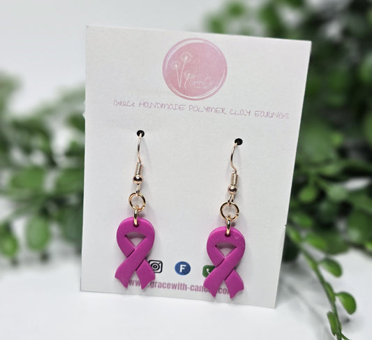 Cancer Ribbon Dangles