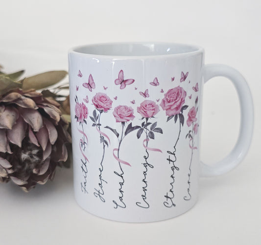 Coffee Mug - Pink Roses