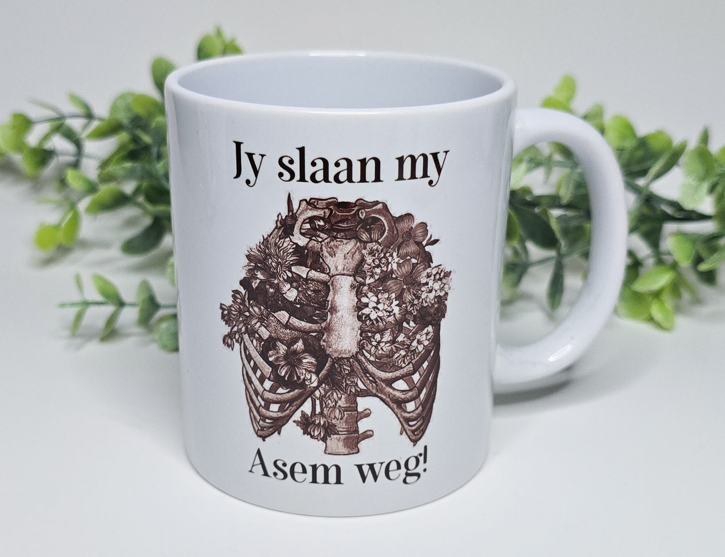 Coffee Mug - Jy slaan my asem weg